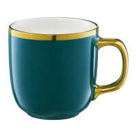 Porcelánový hrnček Royal Turquoise-Gold 330 ml AMBITION