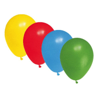 Nafukovacie balóniky farebné mix "M" [20 ks] PARTY GASTRO