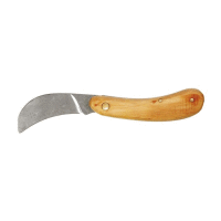 Nôž montérsky so zahnutou čepeľou drevená rúčka TOPEX