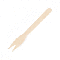 Vidlička desiatová z dreva 12 cm [500 ks] BIO GASTRO