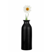 Váza h-250 čierna GLASMARK
