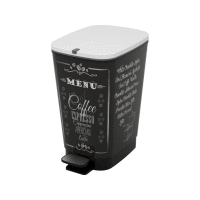 Odpadkový kôš Chicbin Coffee 35 l, 26,5x40,5x45 cm s pedálom