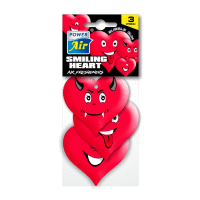 SMILING HEART papierový osviežovač - Bubble gum POWER AIR