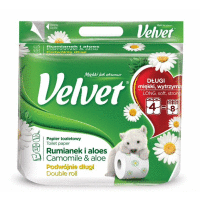 Toaletný papier Velvet Ecoroll Camomile 3vr 4x300