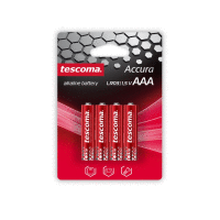 Alkalická AAA batéria ACCURA, 4 ks TESCOMA