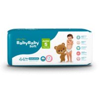 BabyBaby Soft Ultra-Dry Junior 44ks, 12-25kg