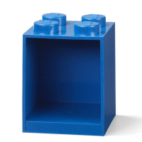 Závesná polica BRICK 4 modrá 210x150x159 LEGO