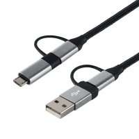 USB nabíjací kábell, 4in1, 1.5m HOME