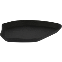 Dekoračný tanier 17x13x1cm čierny