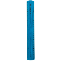 Ohybné pravítko 30 cm (1ks) modrá ALVARAK