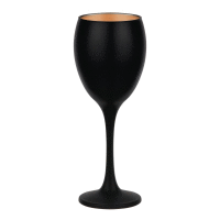 Pohár na víno 300ml glamour čierny matný GLASMARK