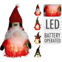 Vianočná figúrka 28cm LED 4 druhy