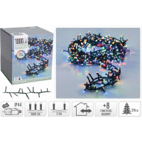 Svetlá LED Microcluster 1000LED MULTI 20m