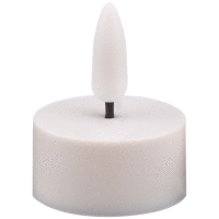 Čajová sviečka LED WW biela 3.6x4.3cm ENTAC