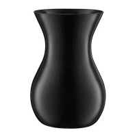 Sklenená váza BLACK 18cm AMBITION