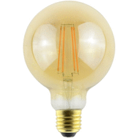 LED Filament Globe G95 7W E27 WW Dimmable (725lumen) AVIDE