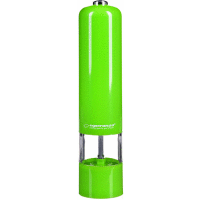 Elektrický mlynček 23cm MALABAR zelený 4xAA ESPERANZA