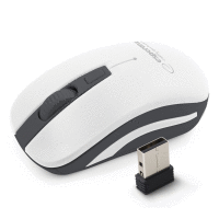 Optická myš 4D USB biela 2.4GHZ Wireless ESPERANZA