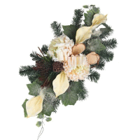 Aranžmán betón chryzantéma a kála 65m mix