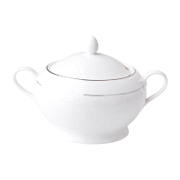 Porcelánová polievková misa Aura Silver 2,8l AMBITION