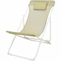 Skladacia plážová stolička 85x55x87cm