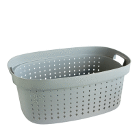 Kôš na bielizeň Seoul 42l sivý PLAST TEAM