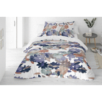 Posteľné obliečky RAVENA LILA 70x90+140x220cm Perkal