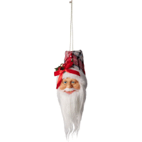 Santa hlava závesná 35cm