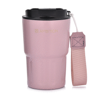 Detail - Termohrnček 350ml FERN ružový AMBITION Termohrnček 350ml FERN ružový AMBITION