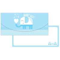 Darčeková obálka na peniaze BABY BOY 21x10cm ALVARAK