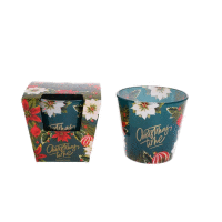 Vonná sviečka v skle 100g Christmas Time SANTO CANDLES