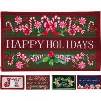 Vianočná rohožka pred dvere 45x75cm 4 druhy