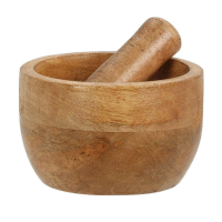 Detail - Mažiar drevený 10x6,5cm Mažiar drevený 10x6,5cm