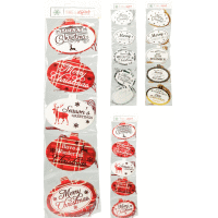 Darčekové označenia set 50ks 3 druhy