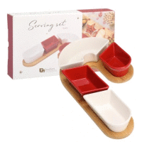Servírovací podnos sada 5ks CANDY CANE