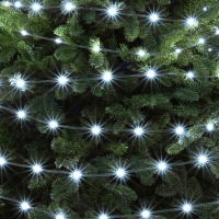 DOT LED svietiaci reťazec, studená biela  HOME