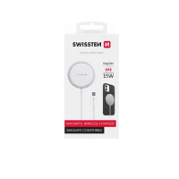 Bezdrôtová nabíjačka MagPuck (kompa. s MagSafe) SWISSTEN