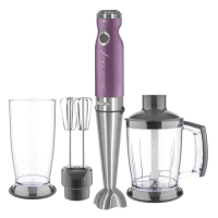 Tyčový mixér Metalic fialová 1200W 4 set SENCOR