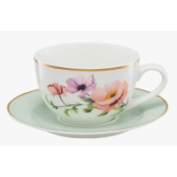 Porcelánová kávová súprava 12D FLORES AMBITION