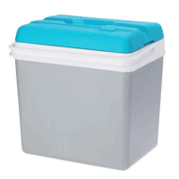 Chladiaci box 24L sivá/modrá