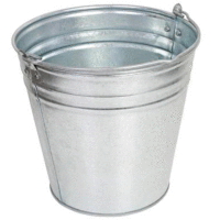 Detail - Vedro pozinkované 15L KLC Vedro pozinkované 15L KLC