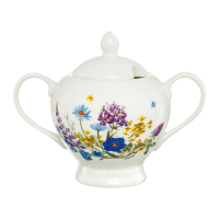 Porcelánová cukornička s vekom Fiori AMBITION
