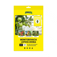 Monitorovacia lepová doska na hmyz pre exteriérové a interiérové použitie - MAXI, 10ks/bal.