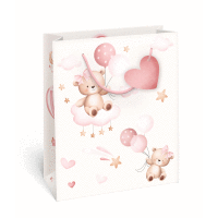 Taška Medium matt 23x19x10,2cm BABY GIRL Macko ALVARAK