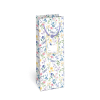 Taška na fľašu matt 36x12,6x8,9cm Lúčne kvety ALVARAK