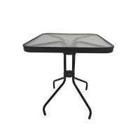 Stolík BISTRO 60x60cm, čierny PATIO