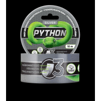 Vysokopevnostná páska 10m strieborná PYTHON