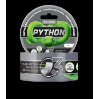 Vysokopevnostná páska 25m strieborná PYTHON
