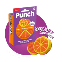 PUNCH špongia pomaranač 1ks VILEDA