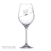 Pohár výročný "50" 470ml COSMIC